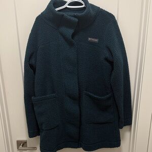 Columbia Dark Teal Sherpa Jacket
